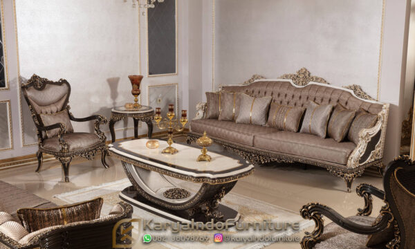 Sofa Mewah Terbaru Greatest Carving Luxury Type KF-16